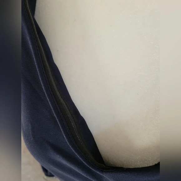 XSCAPE - SHEER LONG  SLEEVE DRESS-RHINESTONE CUFF - Picture 8 of 12